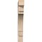 Ekena Millwork Merced Block Smooth Bracket, Douglas Fir, 3 1/2"W x 20"D x 28"H BKT04X20X28MRC05SDF - alternate 4